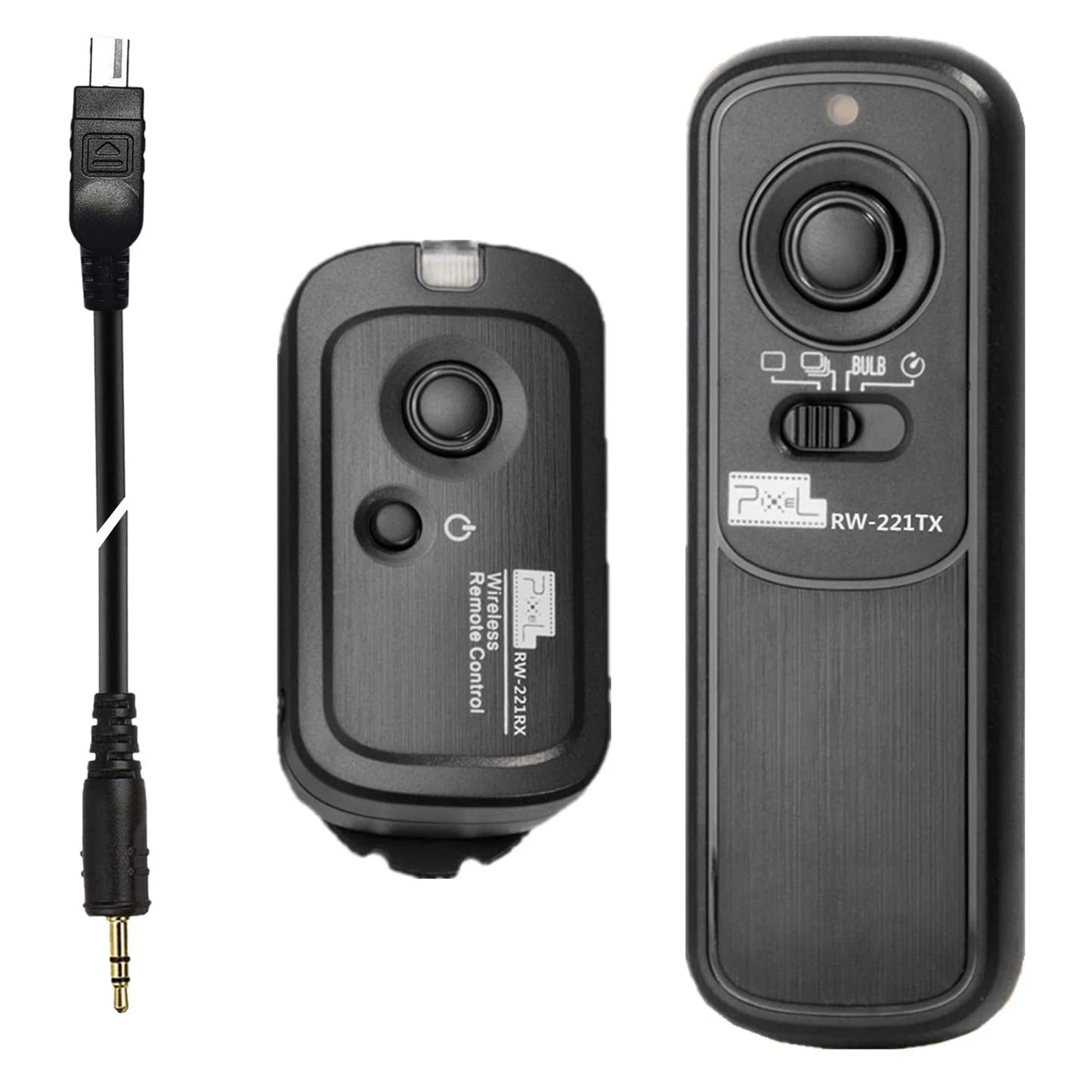 

Pixel RW-221 Wireless Remote Commander Shutter Release RW 221 DC2 for Nikon D3100 D5000 D7200 D610 D750 Camera VS TW283 MC-DC2