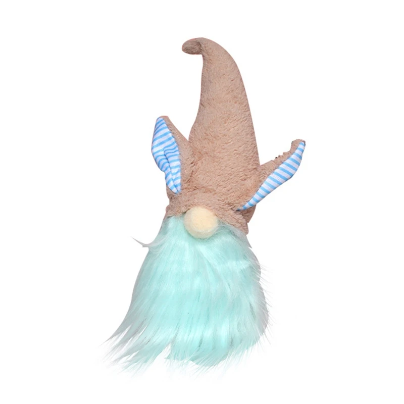  New Bunny Gnome Easter Decorations Nordic Swedish Nisse Scandinavian Tomte Elf Dwarf Spring Collectible Figurine Home Decor | Дом и сад