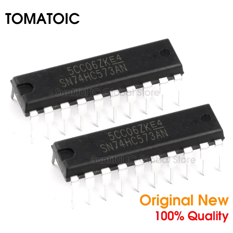 5 шт. SN74HC573AN DIP20 74HC573AN DIP 20 Octal прозрачные d образные защелки с 3 state