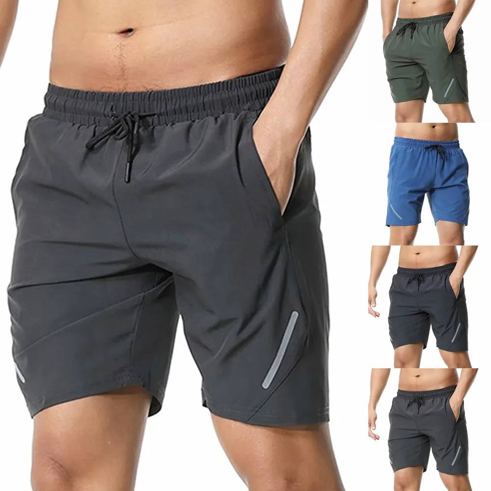 

2021 Mens Sports Shorts Training Gym Fitness Workout Running Shorts Compression Lining Pants Breathable Jogging Underpants