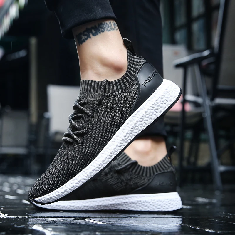 

Shoessports sport for 2020 Fashion Men's mesh man mens men spring solid de causal leisure Men sapato Sneakers Casual