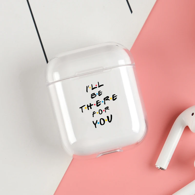 ТВ Друзья Девушки для Apple Air pods зарядная коробка Смешные серии мягкий прозрачный
