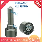 ERIKC Форсунка клапана инжектора 9308-621C сопло L138PBD ремонтные комплекты 7135-649 Форсунка форсунки инжектора CR для эжектора Inyector EJBR02601Z Rexton 2.7L