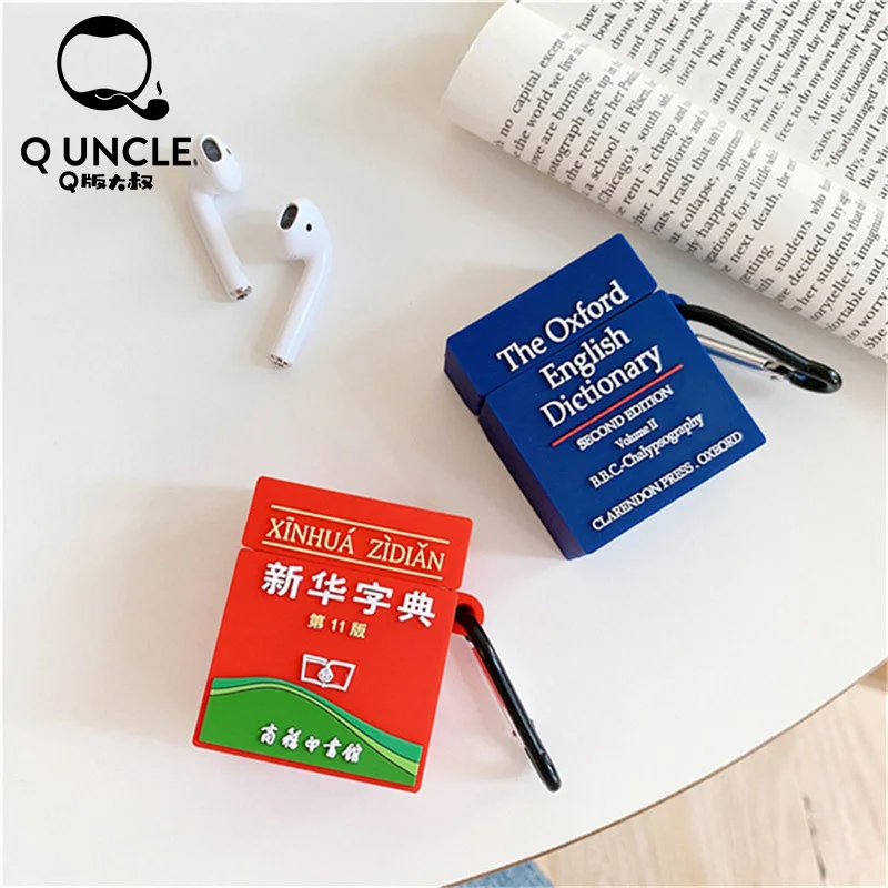 Инновационный Словесный чехол Q UNCLE для Apple Airpods беспроводные Bluetooth наушники 2