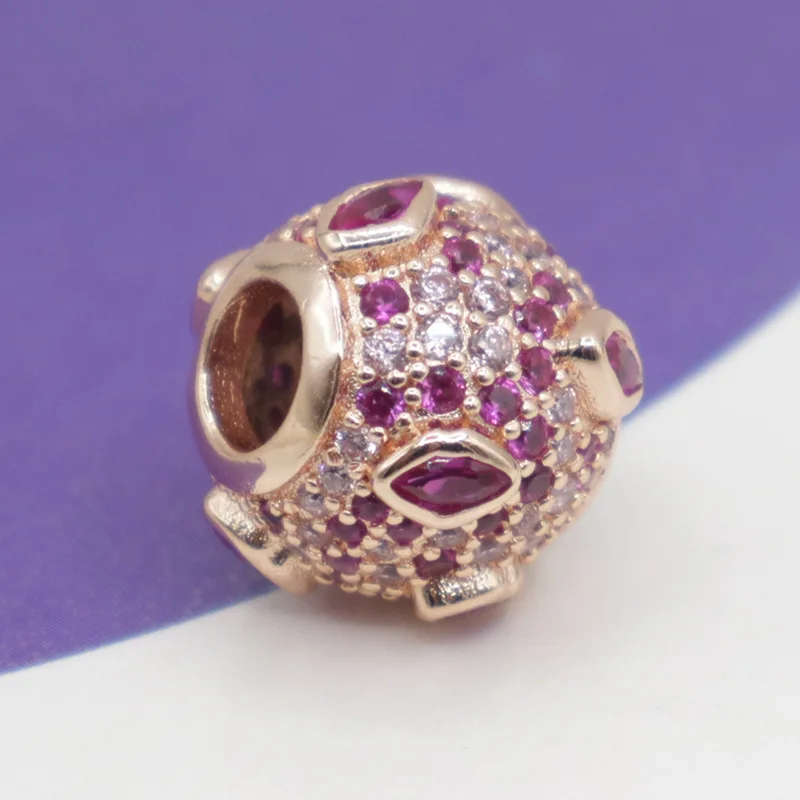 New925 стерлингового серебра сверкающий в форме Стрекозы Кулон DIY ювелирные