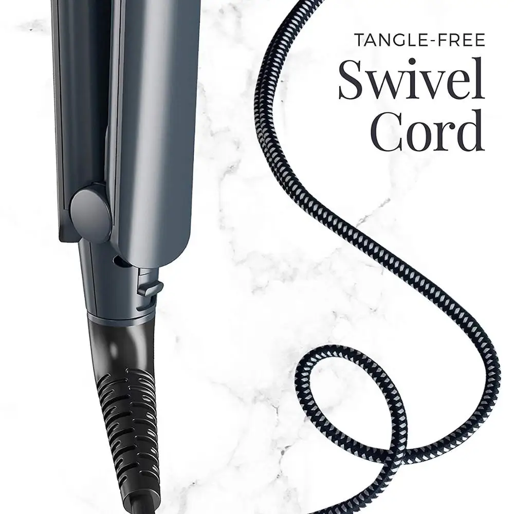 Выпрямитель для волос керамический утюжок с турмалиновым покрытием и