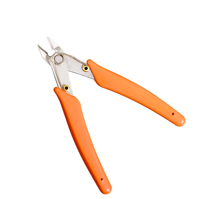 Flush Pliers Electrical Wire Cable Cutters Cutting Side Snips Nipper Anti-slip Rubber Mini Diagonal Hand Tools | Инструменты