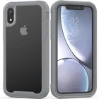 Противоударный силиконовый чехол-бампер с рамкой для iPhone 12 13 12Pro 11 Pro Max 11 Pro XS Max XR X 8 7 6 Plus, прозрачный чехол-накладка