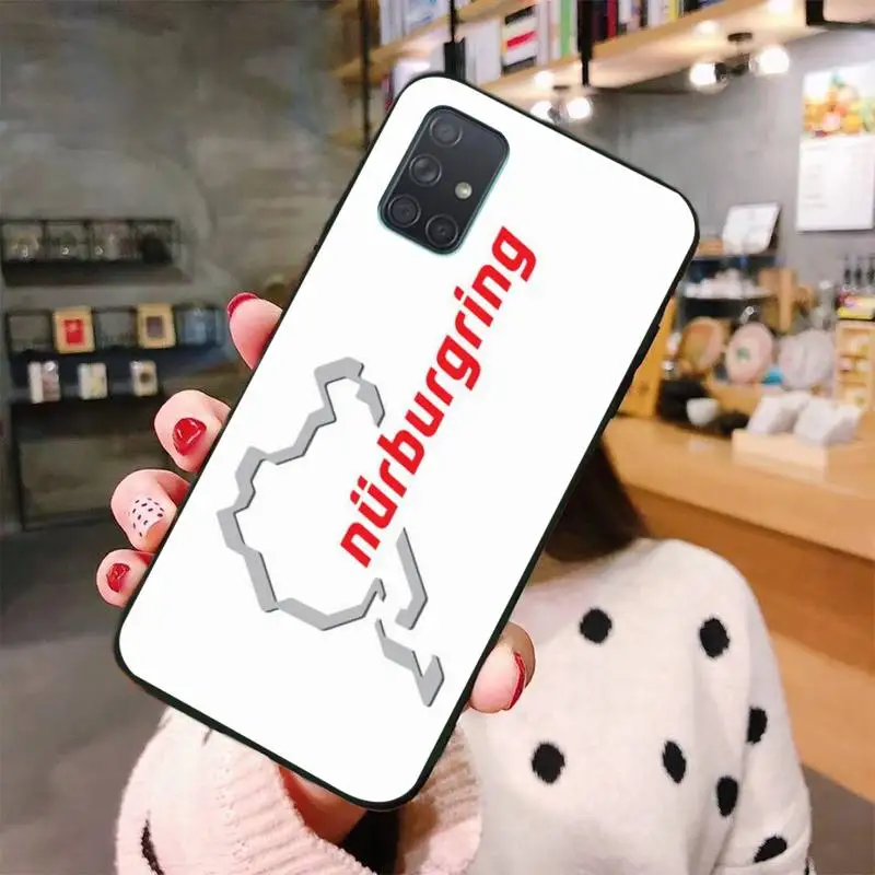 

HUAGETOP F1 track Nrburgring Shell Phone Case For Samsung Galaxy A01 A11 A31 A81 A10 A20 A30 A40 A50 A70 A80 A71 A91 A51