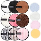 Салфетки для снятия макияжа 348 шт., многоразовые моющиеся подушечки для макияжа, очищающие хлопковые салфетки для снятия макияжа