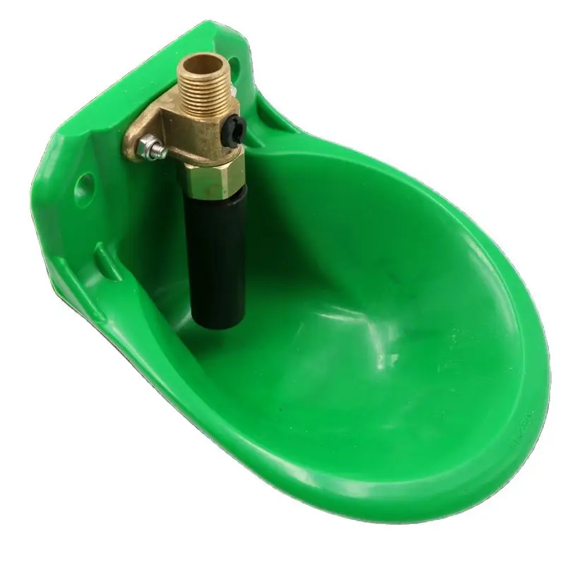 Медный клапан для коров овец свиней мисок воды инструмент питья животных чашка