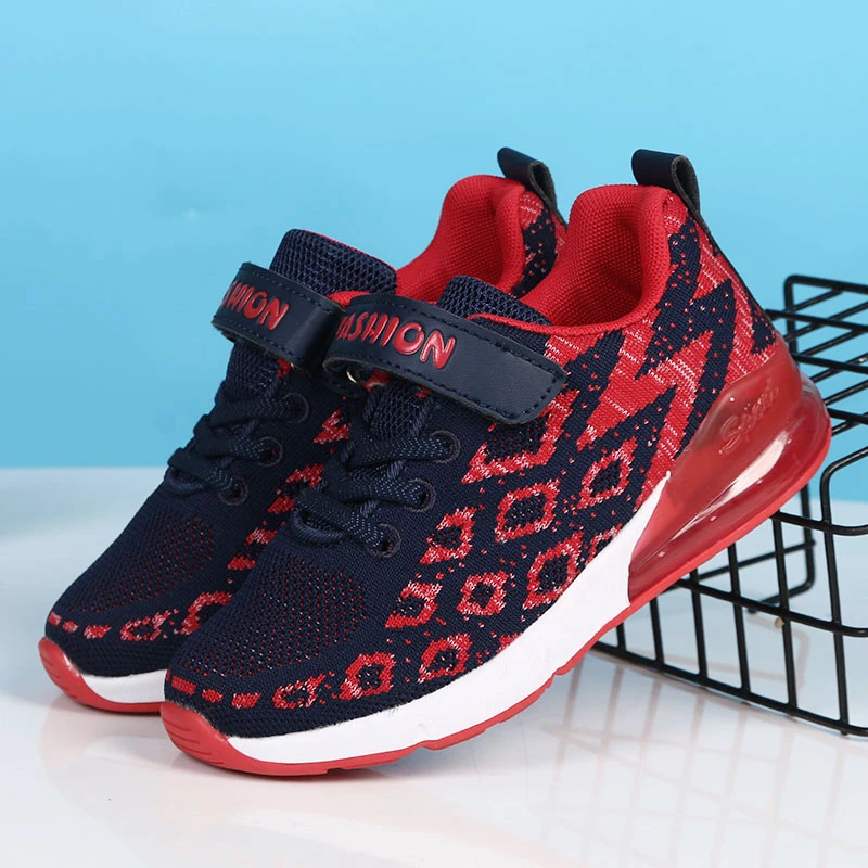 Brand Kids Sneakers Breathable Girls Running Shoes New Style Children's Shoes Air Cushion Basket Enfant Boys Sport Shoes
