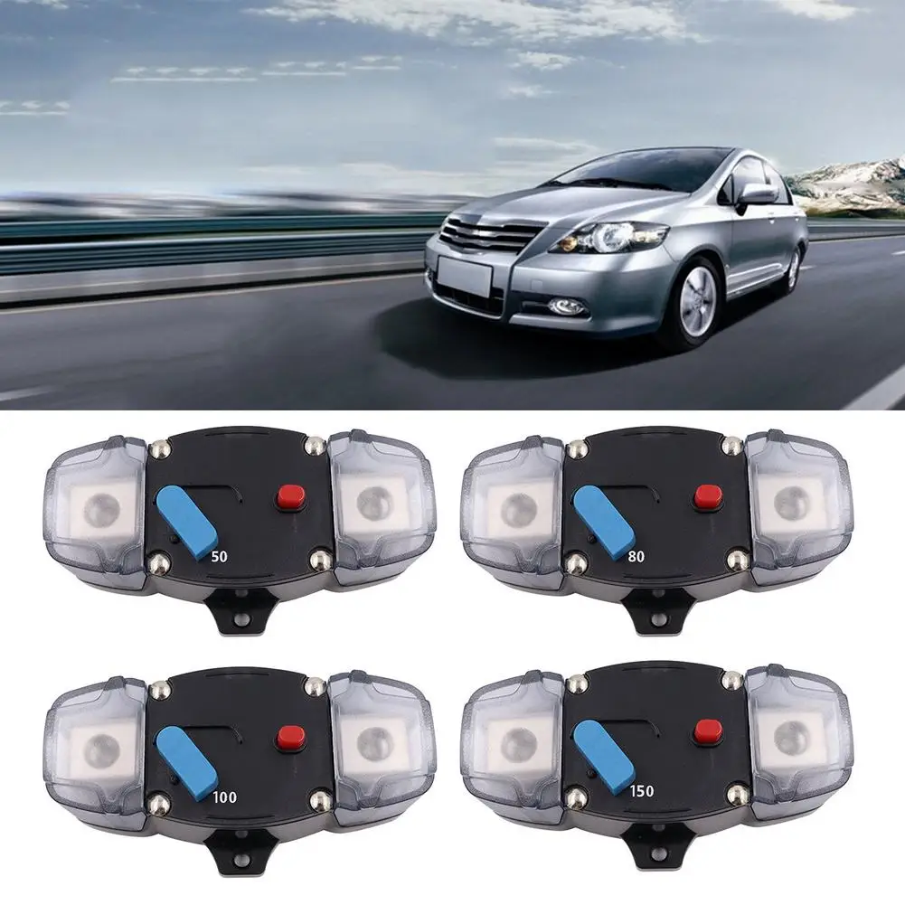 

Circuit Breaker Stereo Switch Fuse Holders Inline Fuse Holder Car Audio Subwoofer Fuse Holder Auto Reset Fuse Inverter For C