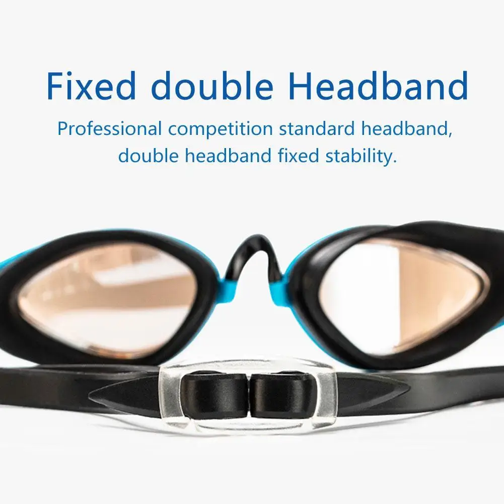 

Swimming Goggles Silicone Waterproof Electroplating Swimming Goggles Adult Professional Anti-fog Swimming Goggles
