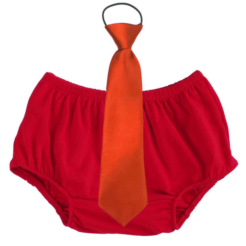 2pcs Infant Baby Boy Outfits Newborn Diaper Cover Pants + Necktie Photography Props Summer Casual Clothes Sets Clothing Set |