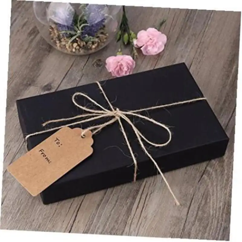 

Упаковка из 50 изысканных бирок, можно изготовить логотип на заказ, этикетка Bruin Kraft/zwart/wit, бумажные бирки, подарочные украшения, бирки
