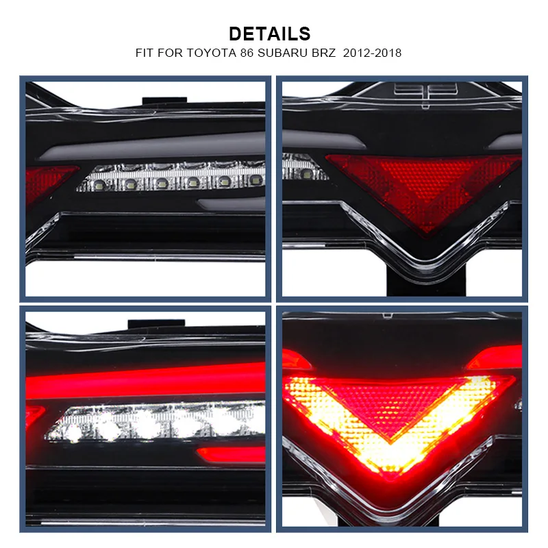 Светодиодный задний бампер фонарь противотумансветильник онарь стоп сигнал для