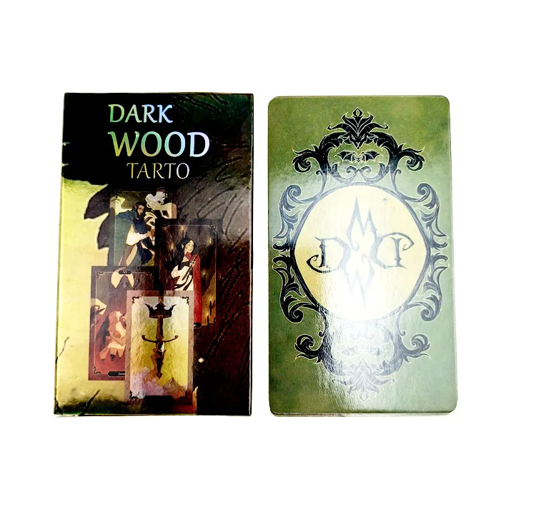 

Dark Wood Tarot Cards Deck Divination Card Game Board Game Entering the Wood Is Easy Tarot Cards For Beginners With Guidebook