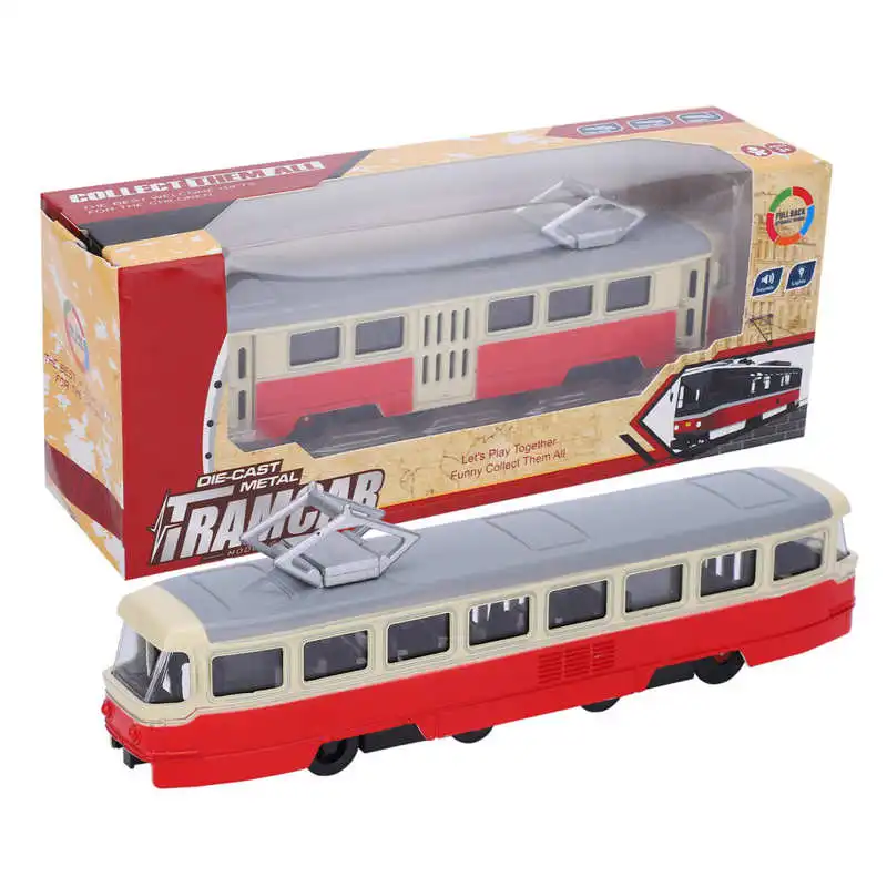 Модель автомобиля из сплава 1:90 Детский Светильник для музыки открытого метро