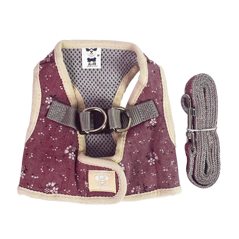 

Dog clothes Harness Dog Vest Adjustable Pet Harness Chihuahua Yorkies Pet Puppy Cat Dog Jacket Coat For Small Medium Dogs