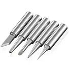 Набор наконечников для паяльника, сменные наконечники из чистой меди для электропаяльника сделай сам, 5 шт, 2.4D + 3C + I + B + K