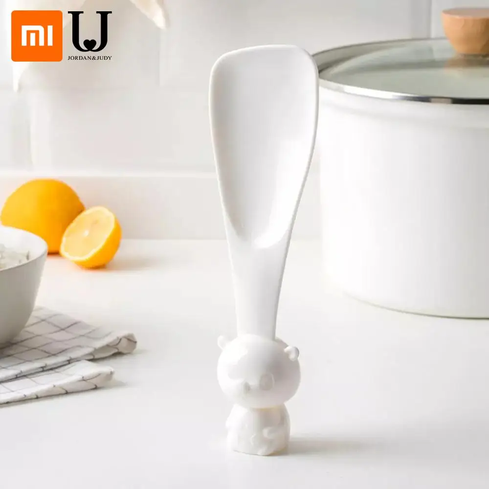 Xiaomi Youpin ложка милый мультяшный медведь рисовая не липкая вертикальная подставка