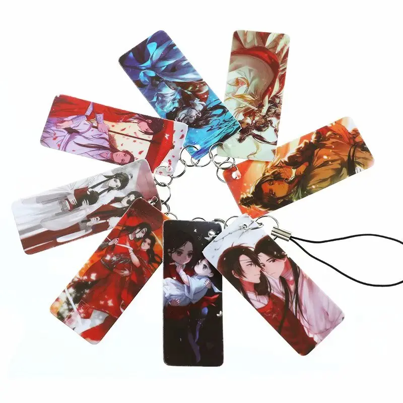 8 шт./компл. аниме МО дао Zu Ши брелок основатель дьявольского искусства Подвеска