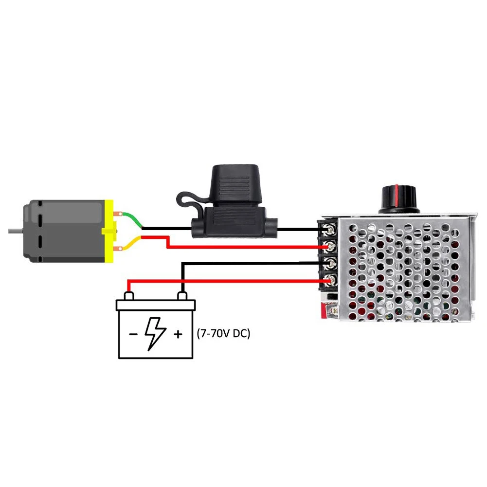 

Durable Motor PWM Motor Speed Regulator 30A LED Governor Controller Switch Module Adjustable Motor Speed Voltage Regulator