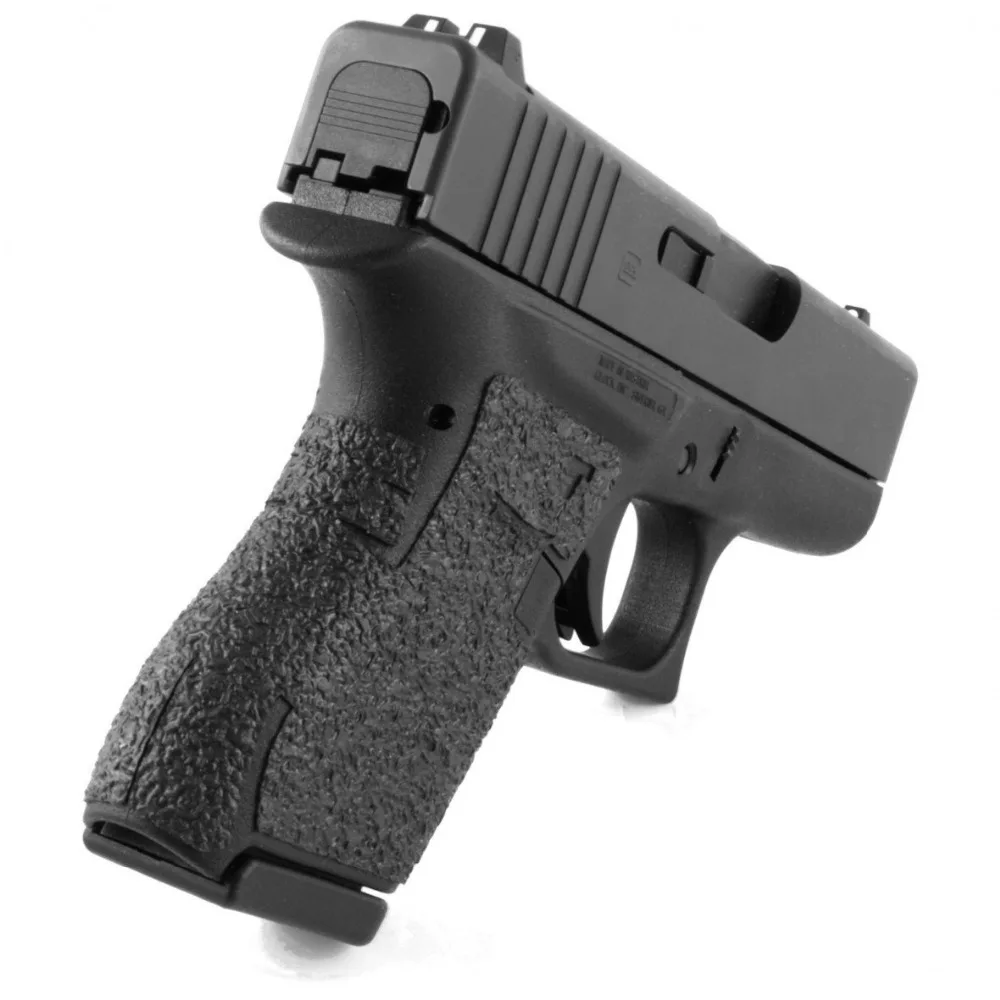 G43 нескользящая резиновая текстурированная лента для захвата перчатки на заказ Glock43 кобура антискользящее покрытие в области ладоней для 9 мм пистолета