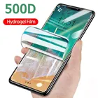 Гидрогелевая пленка 500D для Oppo Reno 5, 4, 3, 2Z, 2, A9, A5 2020, Realme C11, C15, X3 Lite, не стеклянная