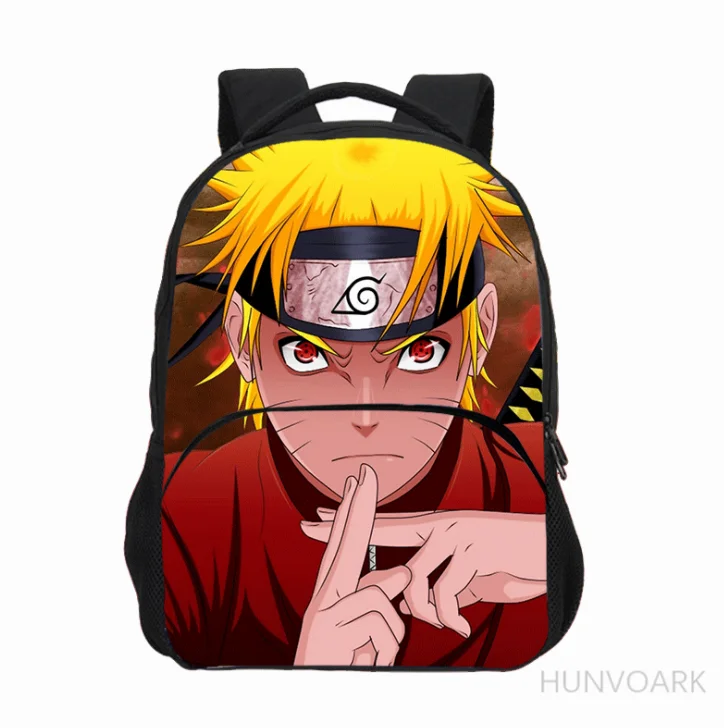 16 дюймов Akatsuki обувь Обувь в стиле Итачи рюкзаки рюкзак Для мужчин 3D принт Япония