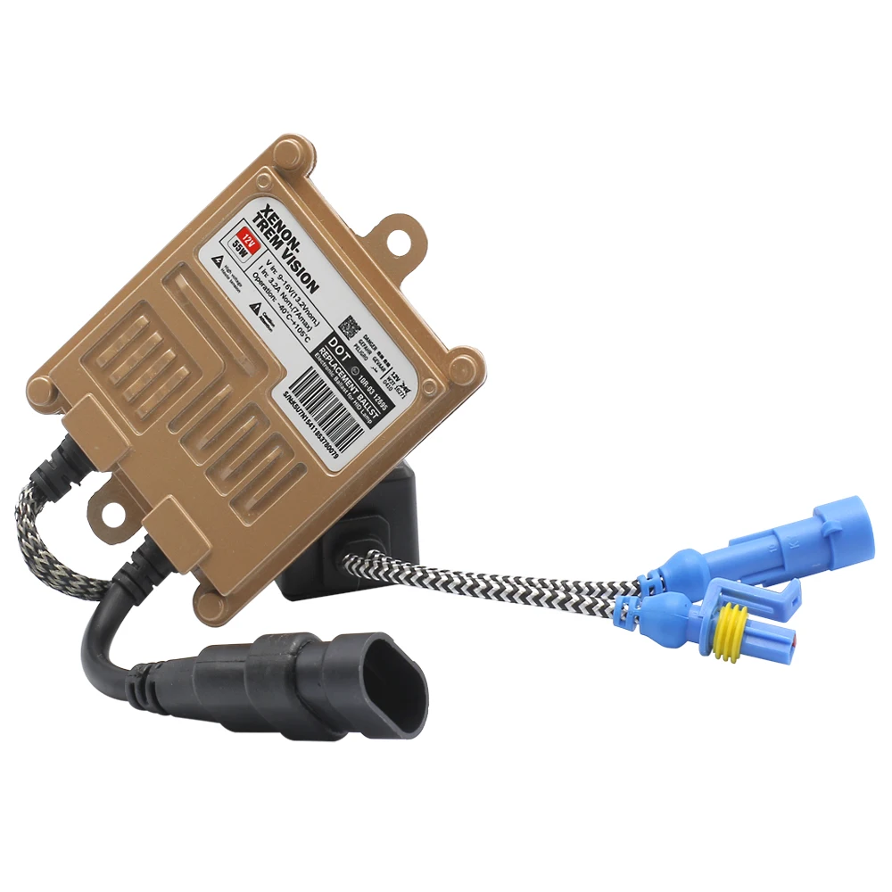 Комплект автомобильных фар 55 Вт балласт HID Быстрый Яркий старт цифровой тонкий 12