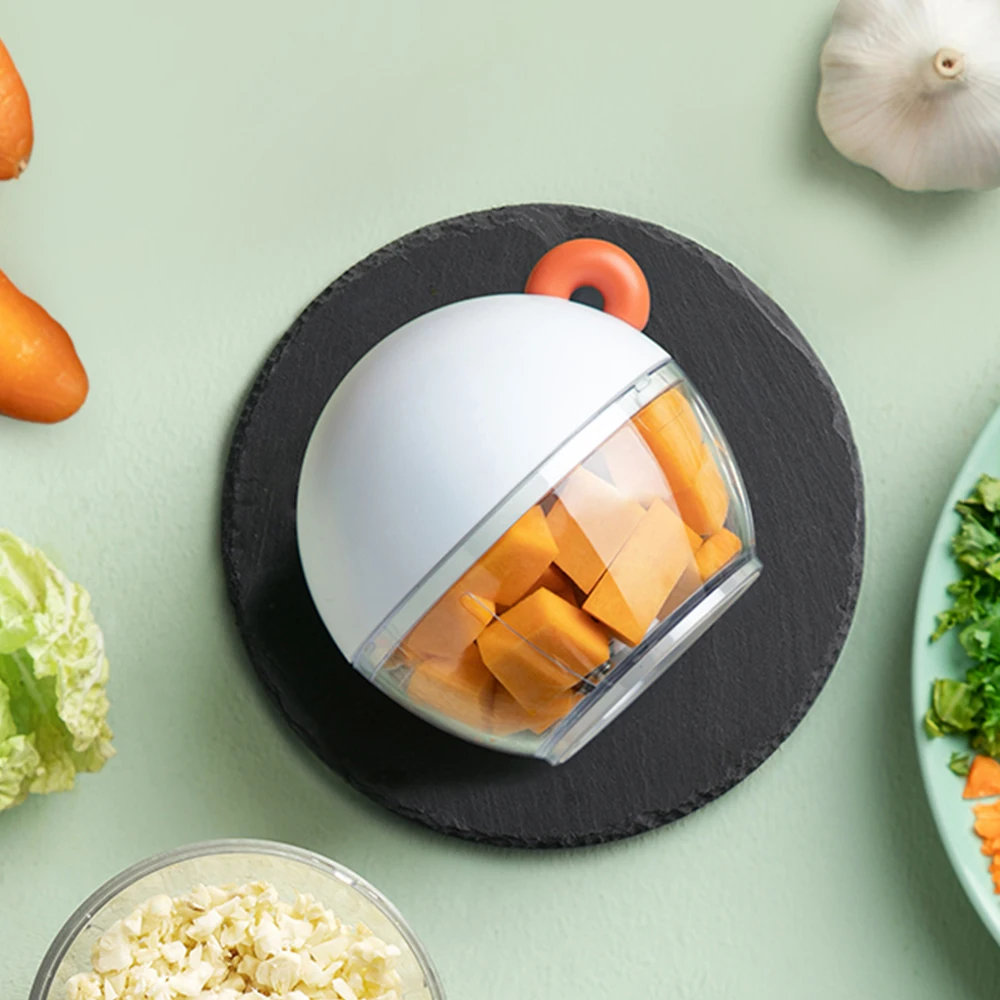 fasola manual onion chopper stainless steel blade garlic crusher shredder vegetable cutter machine kitchen accessories gadget free global shipping