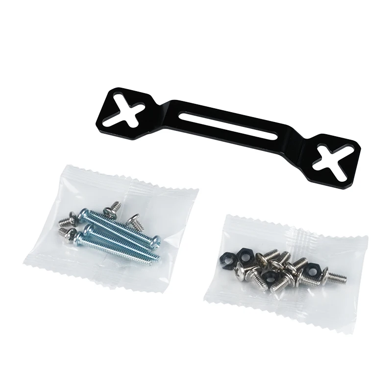 Стеклянный резервуар для водяного охлаждения ПК 360 мм серебристый черный белый 5