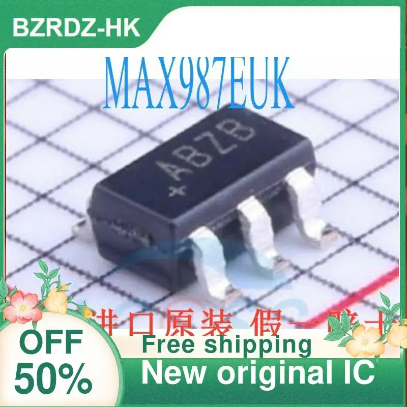 

1-20PCS MAX987EUK+T MAX987EUK SOT-23-5 ABZB　 New original IC