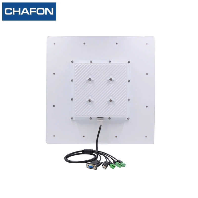 CHAFON 15 м длинный диапазон uhf rfid считыватель USB RS232 WG26 реле со встроенной 12dbi линейной антенной SDK для парковки автомобиля