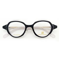 belight optical new arrival fancy vintage retro matt oval acetate spectacle frame precription lens eyeglasses 76801