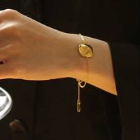 japanese korean set stainless steel bracelet ladies exquisite chain accessories cross sweet pendant jewelry girlfriend gift