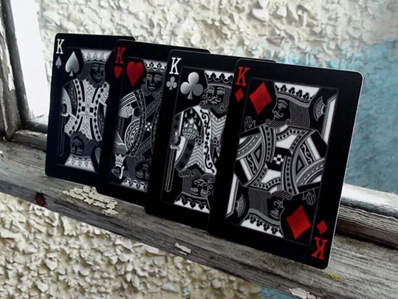 

Bicycle Shadow Masters Playing Cards Black Ellusionist Rider Back Deck Eagle Poker Magic Card Games Magic Tricks Props