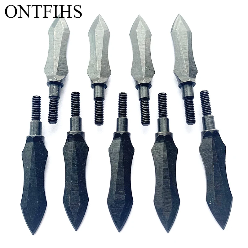 

1 шт. Hi-Q Gourd колено бронебойной с высоким содержанием углерода Сталь наконечники для стрельба из лука Охотный арбалет с употреблением желтог...