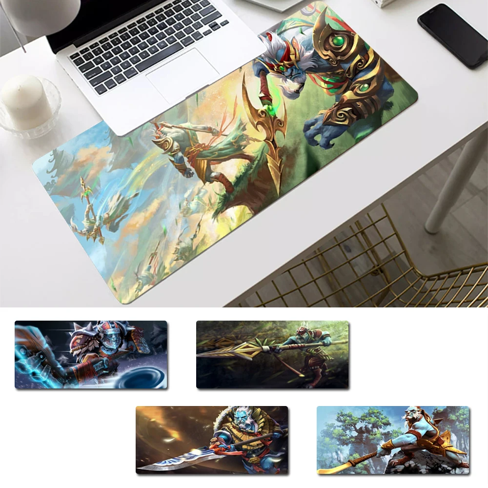 

Wholesale Dota 2 Phantom lancer Gaming Mouse Pad Gamer Keyboard Maus Pad Desk Mouse Mat Game Accessories For Overwatch