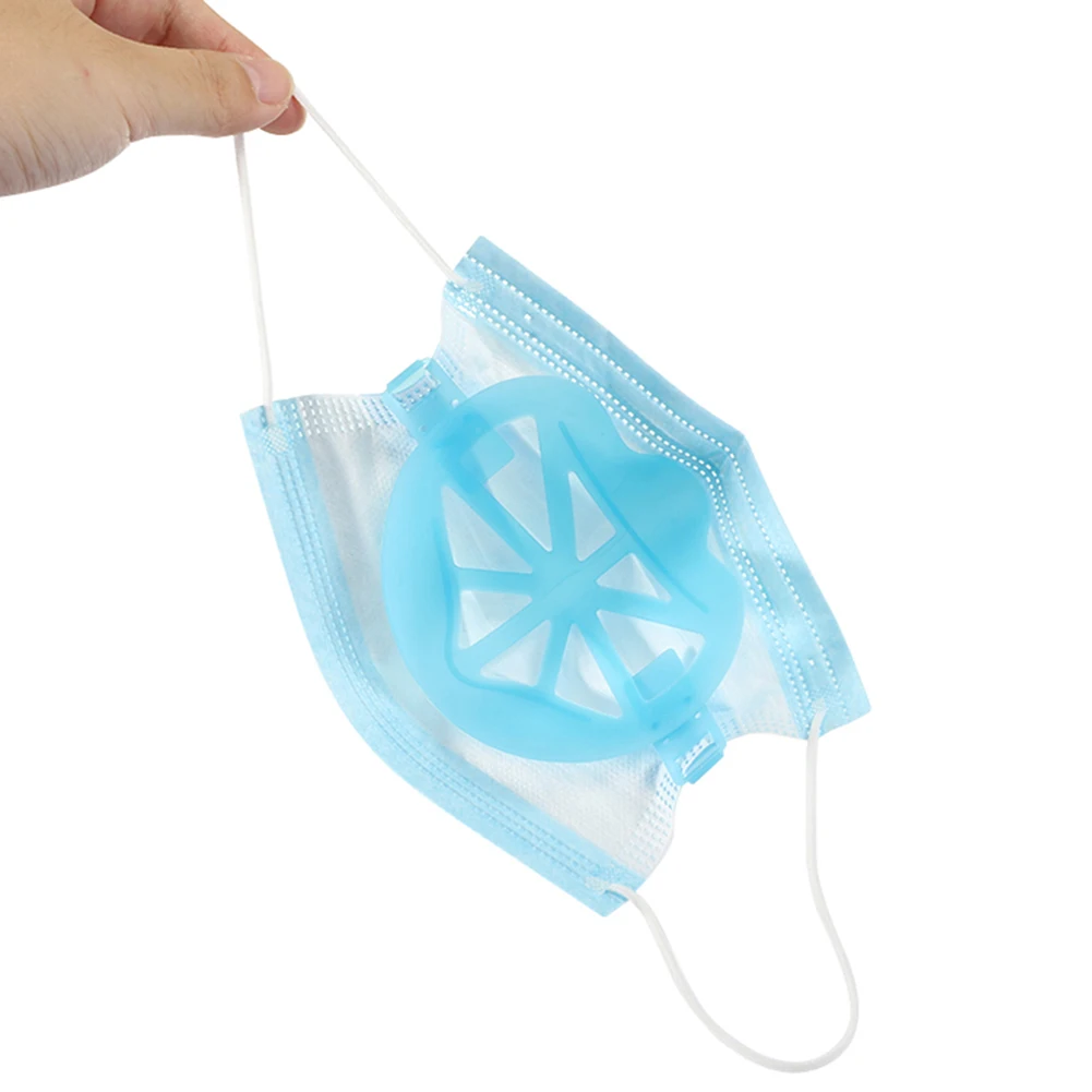 

3D Mouth Mask Inner Support Frame Silicone Mask Bracket Reusable Masks Holder Replacement Air Breathing Valves Accessories