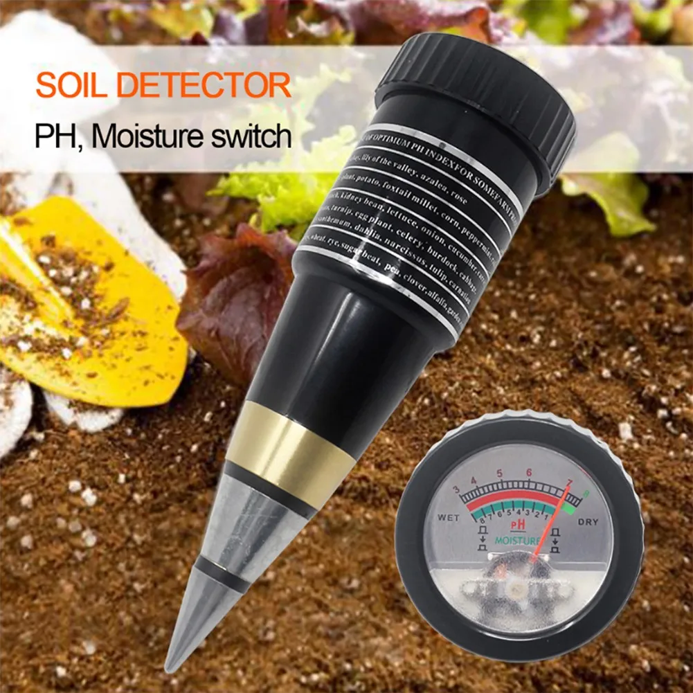 

Thermometer Outdoor Soil PH Tester Humidity Temperature Moisture Meter Hygrometer Gardening Hygrometer Tool