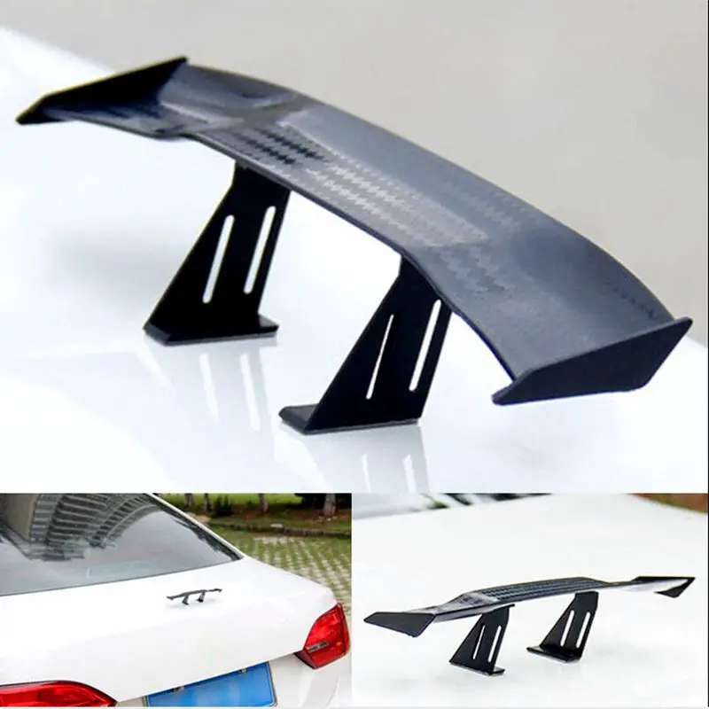 Универсальный Автомобильный задний спойлер из углеродного волокна крыло