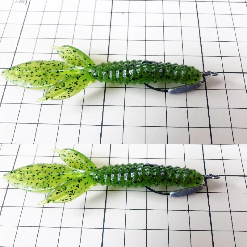 ESFISHING рыболовная приманка мягкая Leurre Souple Platypus 6 шт. 100 мм 9 г искусственная Crankbait Iscas