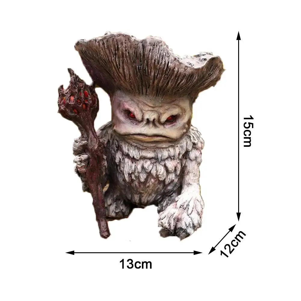 

1Pcs Mushroom Statue Gardening Home Decoration Resin Gift Miniature Figurines Outdoor Ornaments Garden Hand-carved Crafts L T7M5