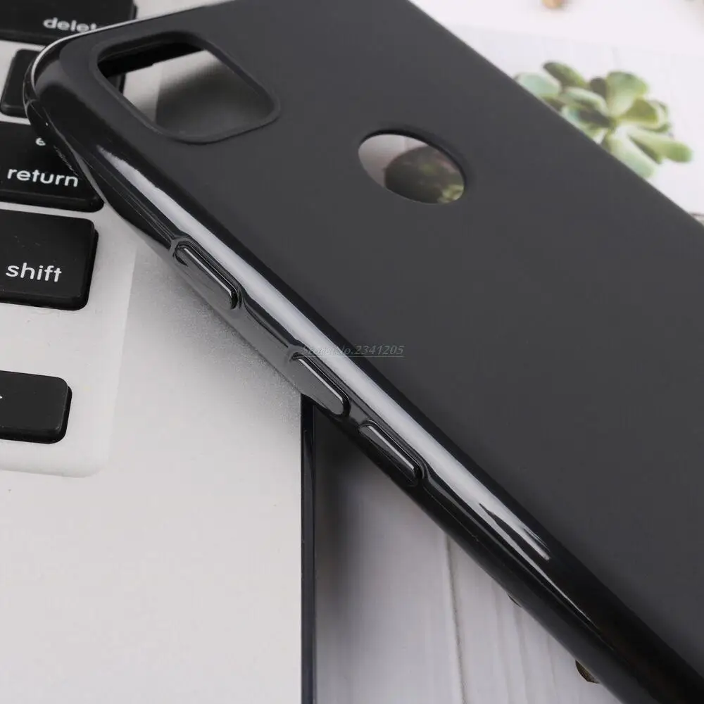 Anti-knock Soft Black TPU Case For Google Pixel 7 6 5 4 3 XL 3 Lite Pudding Silicon Case For Google Pixel 3A 4A 5A 5G Back Cover