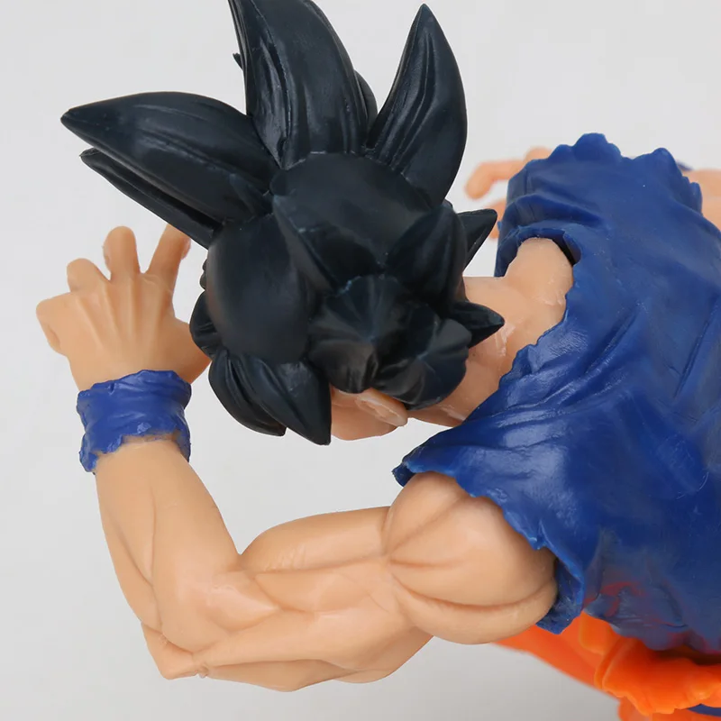 18 см Dragon Ball Супер крови Saiyans Son Goku Ultra Instinct ПВХ фигурки аниме Dragon Ball Z Goku модель игрушки