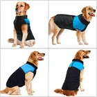 Теплый жилет для домашних животных куртка одежда для крупных собак для золотистого ретривера водонепроницаемое пальто для собак Лабрадор зимняя одежда для средних собак товары для домашних животных