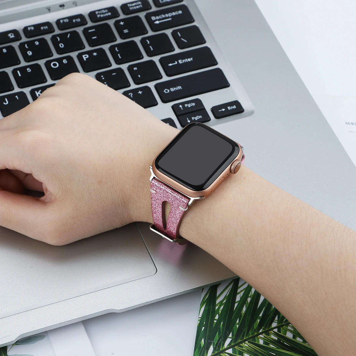 Ремешок для часов кожаный ремешок для Apple Watch, 38 мм, длина-44 мм, кожаный ремешок браслет Сменные Ремешки для наручных часов Iwatch серии 4/3/2/1 браслет 83004